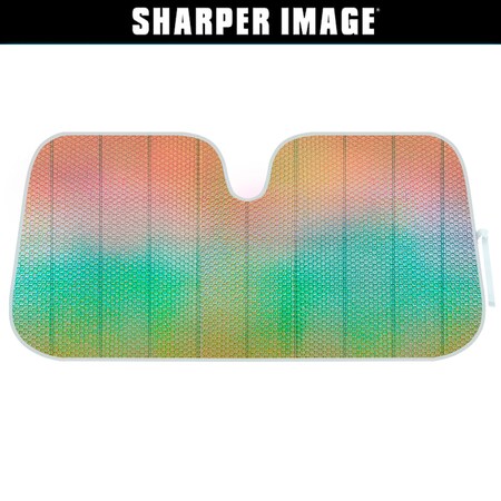 The Sharper Image Iridescent Mermaid Auto Shade SIAS-2531